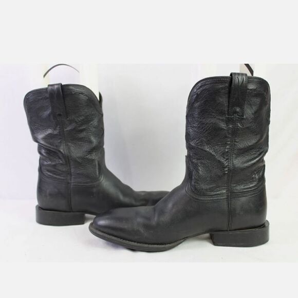 Twisted X Black Leather Boots Mens 10.5D MRP0002. - Picture 6 of 9